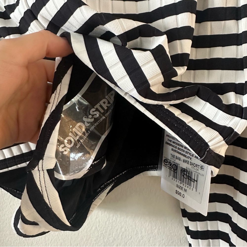 2 Piece SOLID & STRIPED Swim Set - Picture 10 of 10